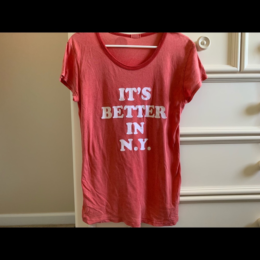 John Galt “it’s better in ny” tee